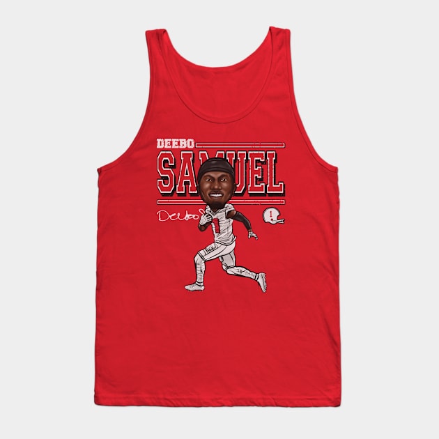 Deebo Samuel San Francisco Cartoon Tank Top by artbygonzalez